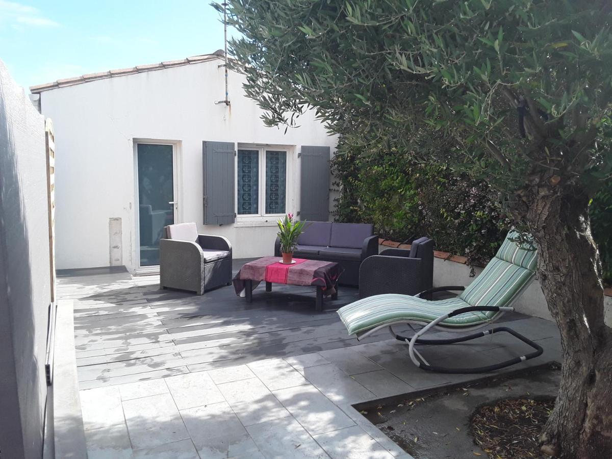 Maison Plage De La Cible A Saint Martin De Re 100 M De La Plage Villa Bagian luar foto